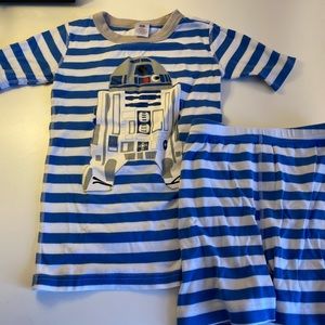 Hanna Andersson R2D2 Short Pajama Set 140(10)